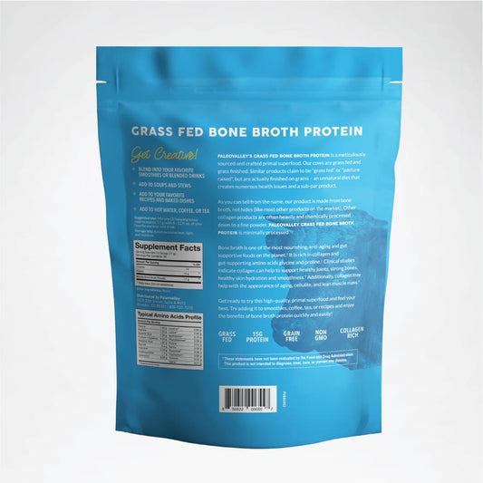 100% CRASS FED BONE BROTH PROTEIN