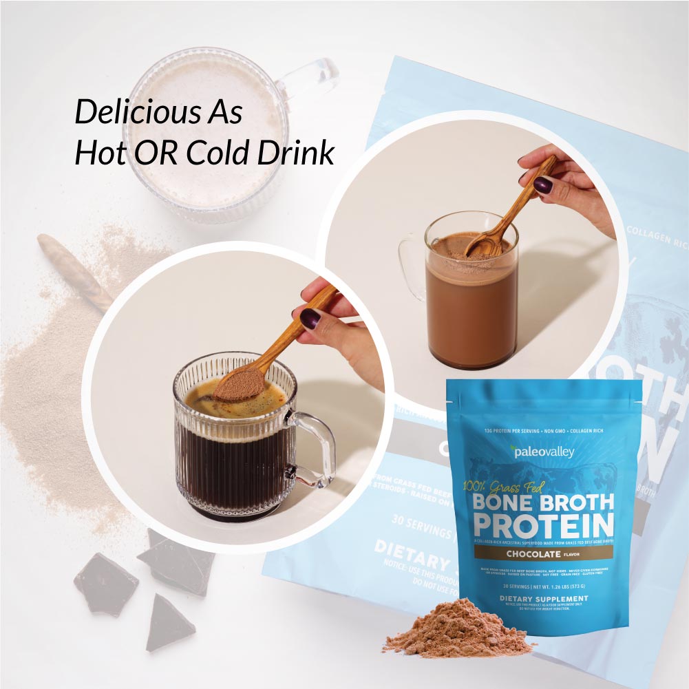 100% CRASS FED BONE BROTH PROTEIN